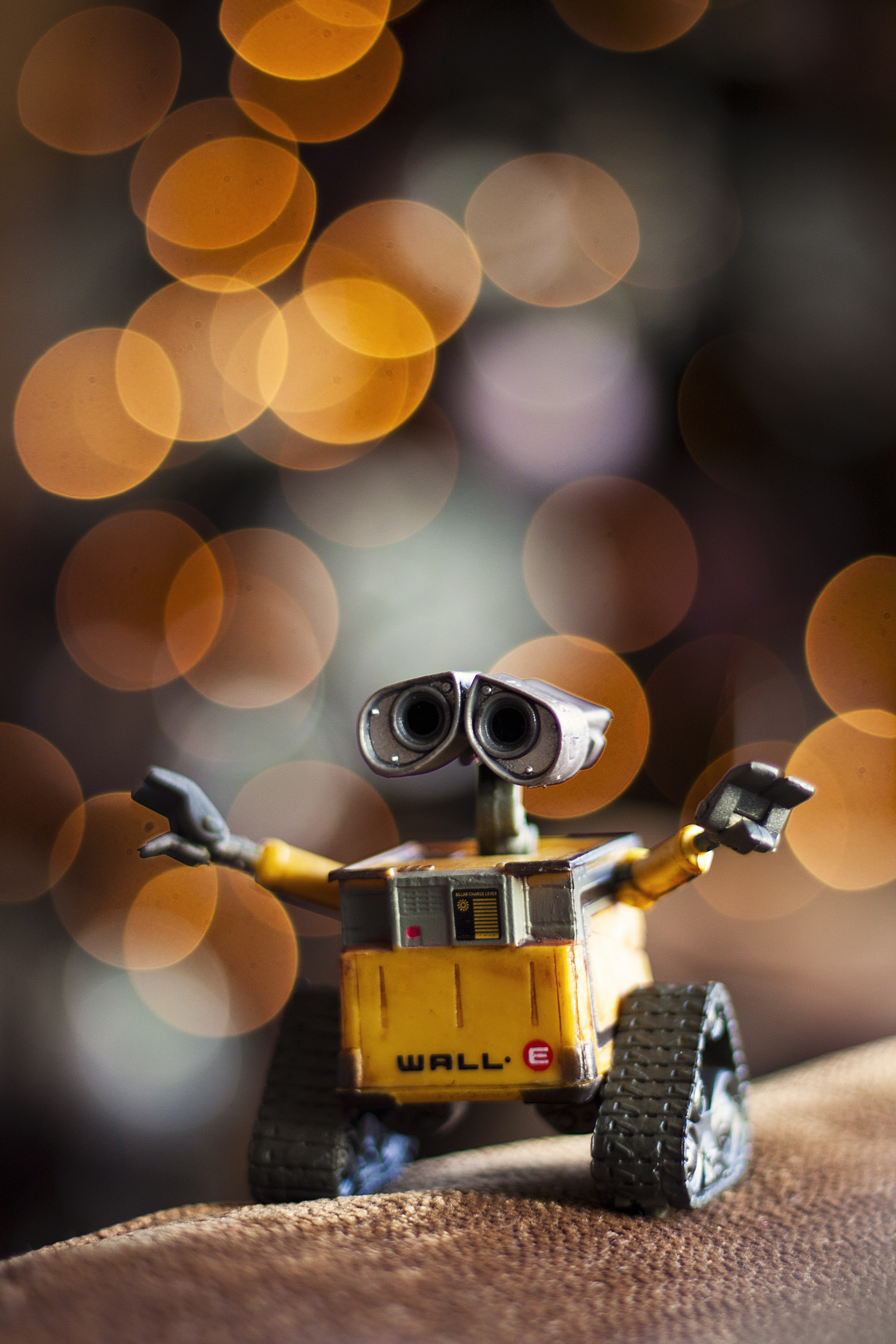 Wall-e from the disney movie Wall-e